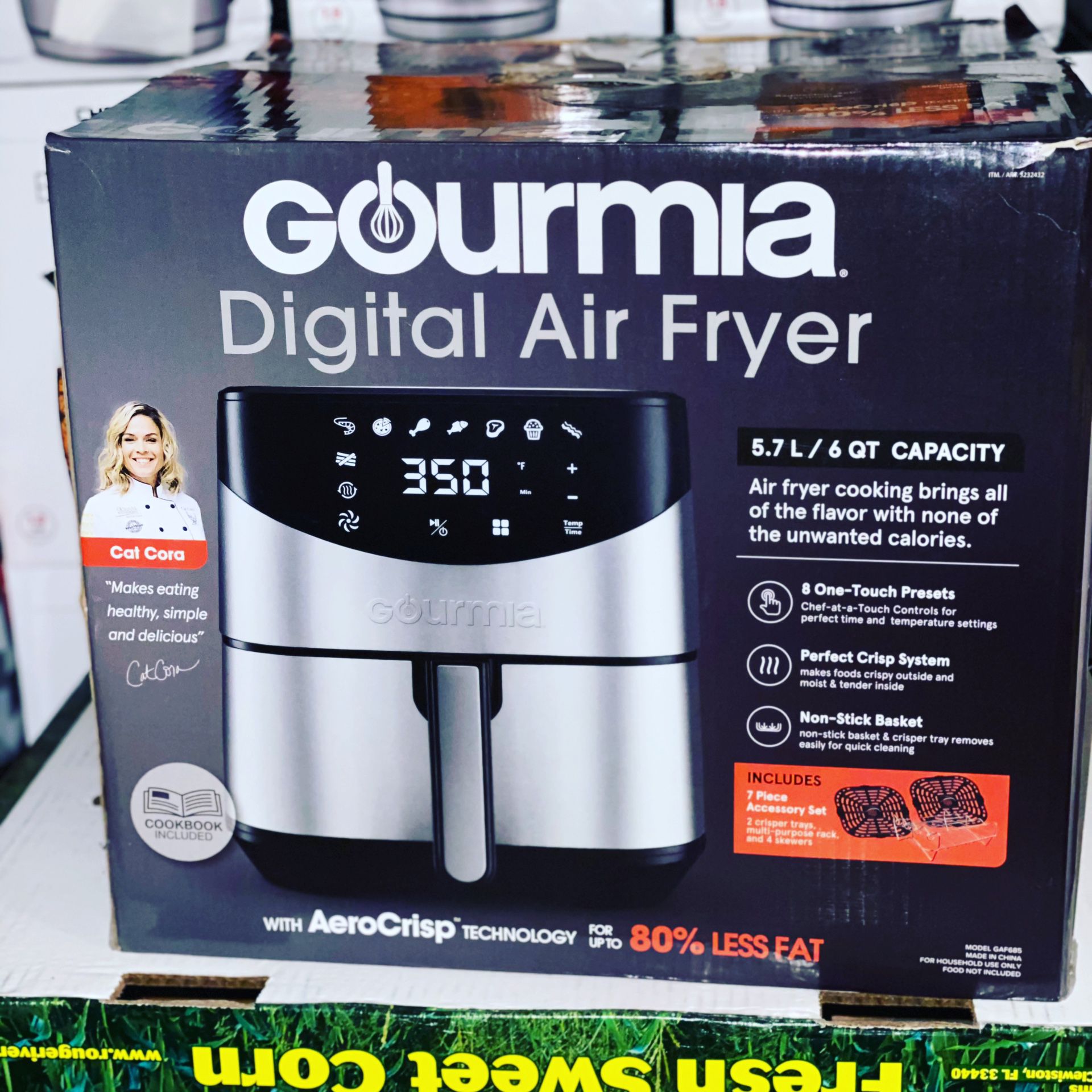 Gourmia 6Qt Air Fryer