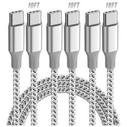 Brand: KYEHD USB C Cable，3 Pack 10FT 60W Fast Charging USB C to USB C Cable, Durable Type C Charger Cable for iPhone 16/15/iPad MacBook CarPlay and Mo