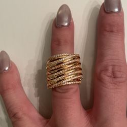 Gold Filled Size 6 Ring New With Tag