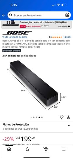 bose sound bar