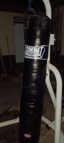 Combat body length bag with stand
