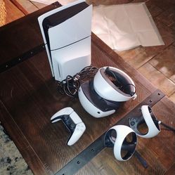 Brand new never used PlayStation 5 and PlayStation virtual reality headset