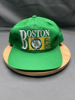 Men’s Vintage 80s/90s Boston Celtics Drew Pearson Snapback Chalk Line Hat