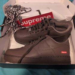 Air Force One Supreme Baroque Brown Size 9.5