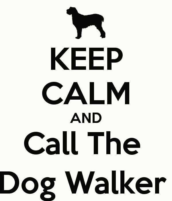 Dog walker available when yuh need it