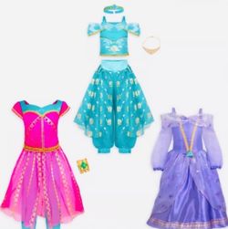 Disney Princess Jasmine 3 Dress Set (Size 3)