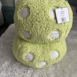 Dice Pillow Decoration 