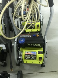 Ryobi 1700 psi electric pressure