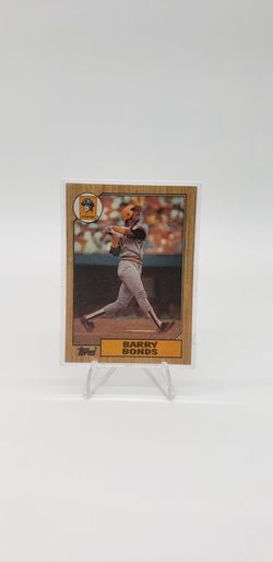 Barry Bonds Topps Error Card.