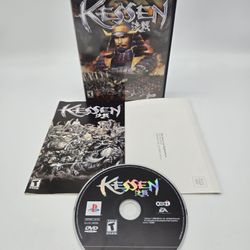 Kessen (Sony PlayStation 2, PS2 2000) Complete NTSC Vg 