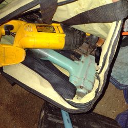 Lot Of Dewalt Tools And Assesories 