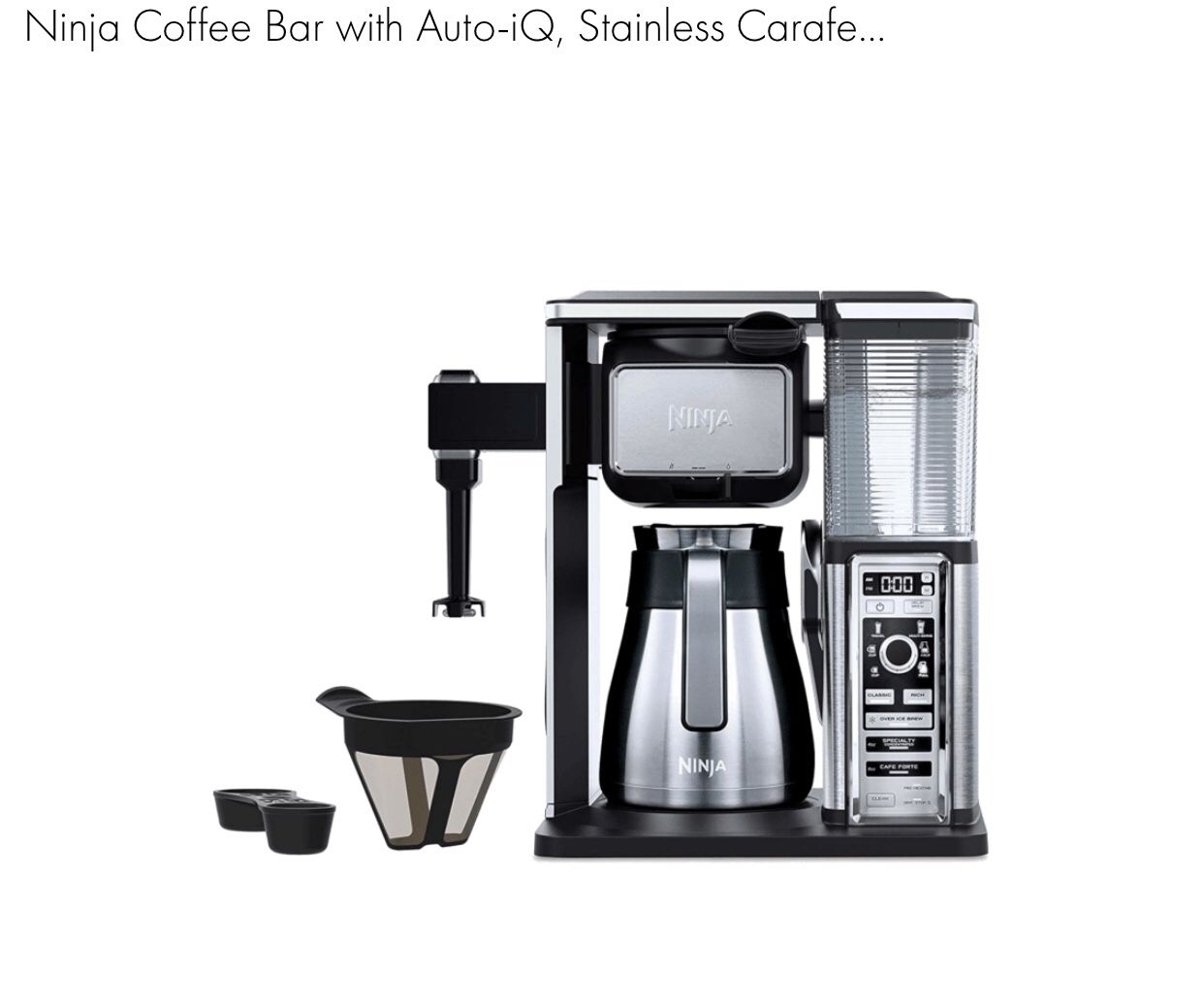 Ninja Coffee Bar Auto-iQ Programmable Coffee Maker