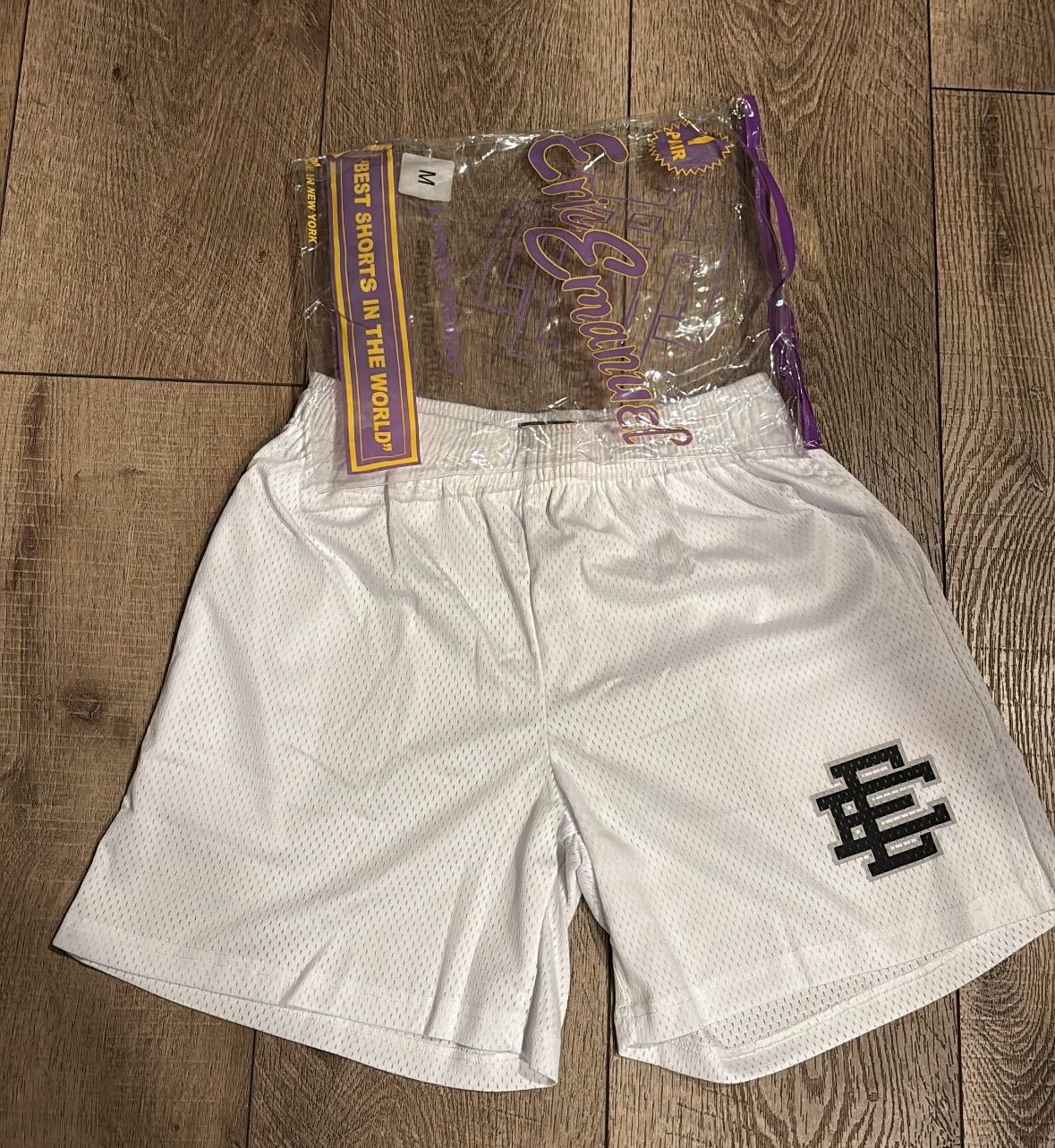 Eric Emmanuel “Basic White” Shorts