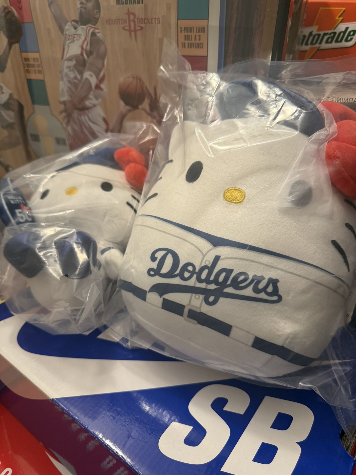 Hello Kitty Dodgers Plush