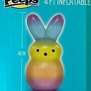 NIB 4 FT Inflatable Peep Bunny