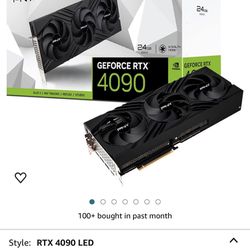 PNY GeForce RTX™ 4090 24GB Verto Triple Fan Graphics Card DLSS 3