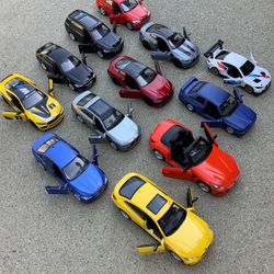 12 New BMW Diecast Cars Scale 1/32 + 1:43 (Valencia) $100