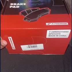 New A-Premium BPD13370 Front & Rear Ceramic Disc Brake Pad Set