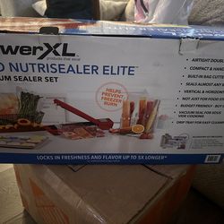🔥 PowerXL Duo NutriSealer Elite Vacuum Sealer Set – Keep Food Fresh Longer