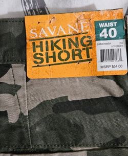 Men's Camo Hiking Shorts 