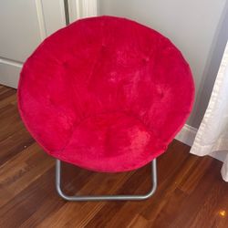 Hot Pink Saucer Chair