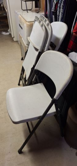 Sturdy Plastic Folding Chairs from Costco