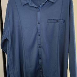 3 Botany 500 Mens Long Sleeve  Shirts Size XL