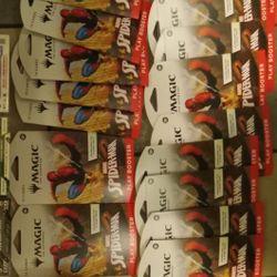 Magic The Gathering Spider-Man Boosters Sleeved