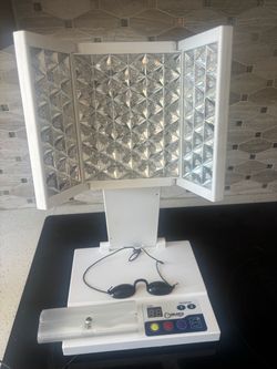 Norlanya LED Photon Light Therapy Facial Lamp- Red, Yellow & Blue $85