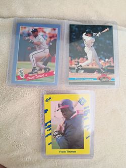Vintage Frank Thomas Baseball Cards