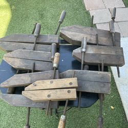 Vintage Jorgensen wood clamps