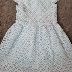 Carters Size 4 Baby Blue Dress