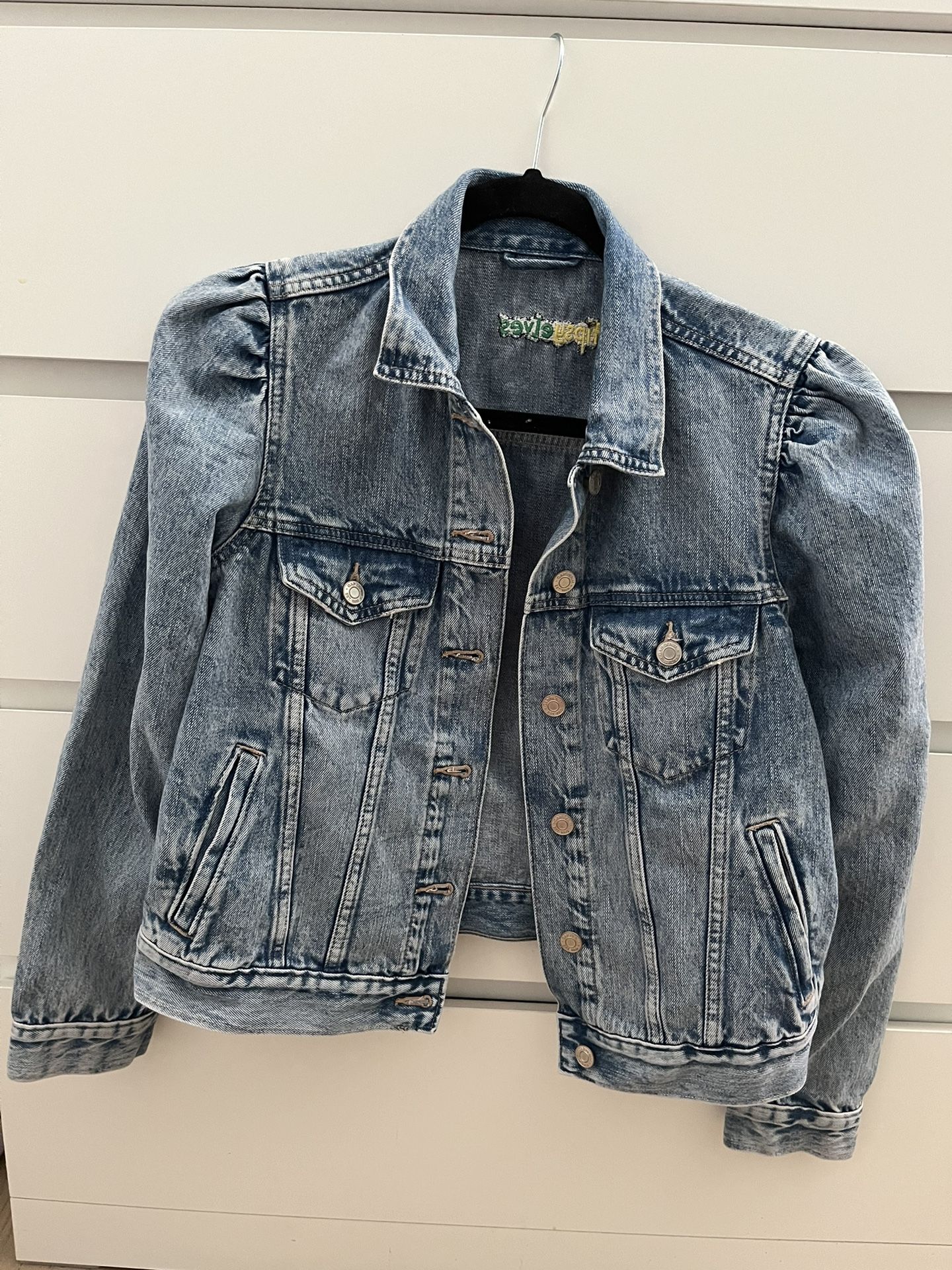 Gap Jean jacket with embroidery 