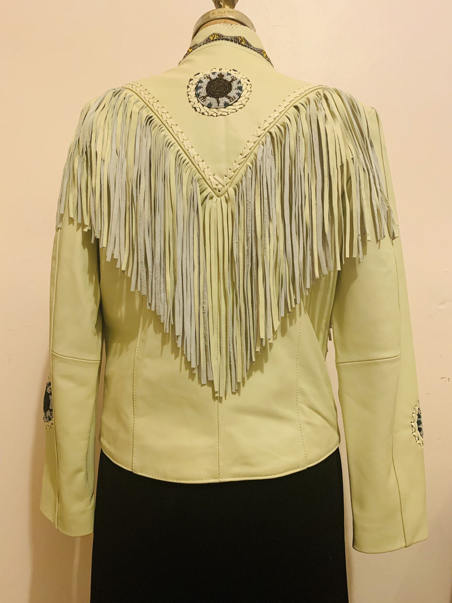 Fringed Leather Jacket