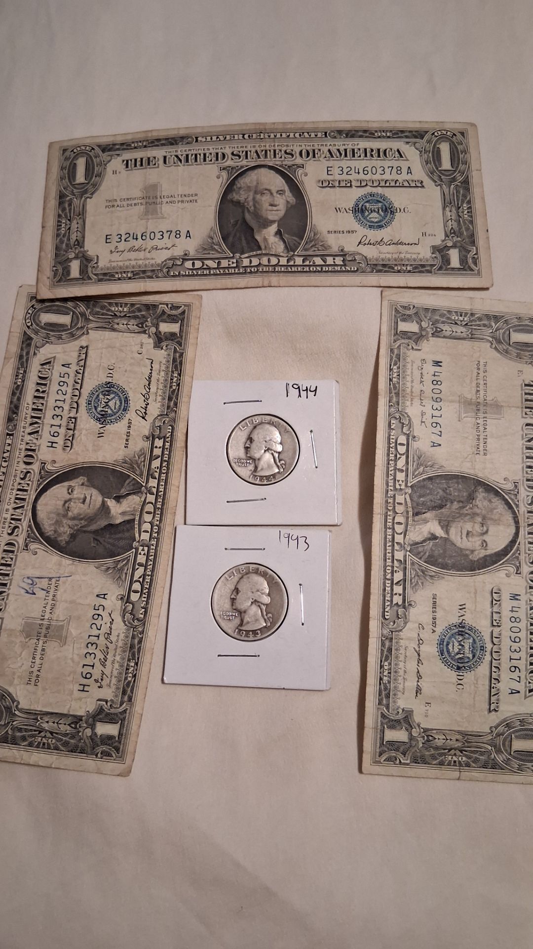 monedas y billetes