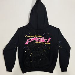 Black Spider Hoodie Size Small