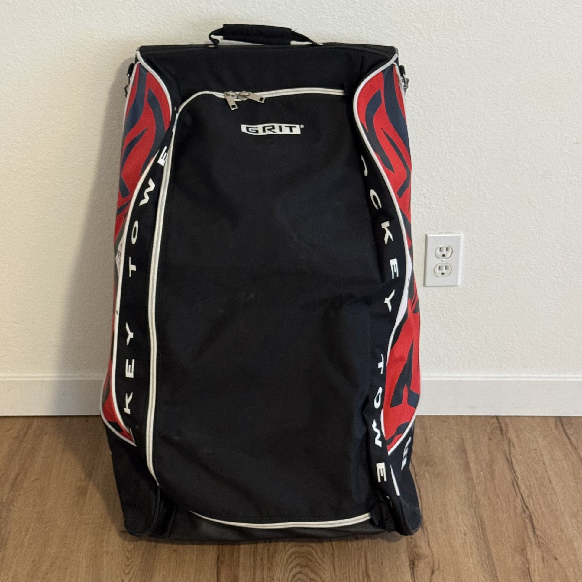 Grit Youth Hockey Tower Bag 30-Inch Red/Black