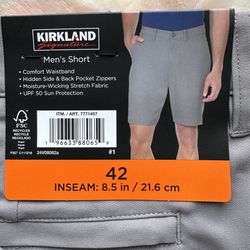 Kirkland Signature Men’s Shorts Size 42 – New $10 