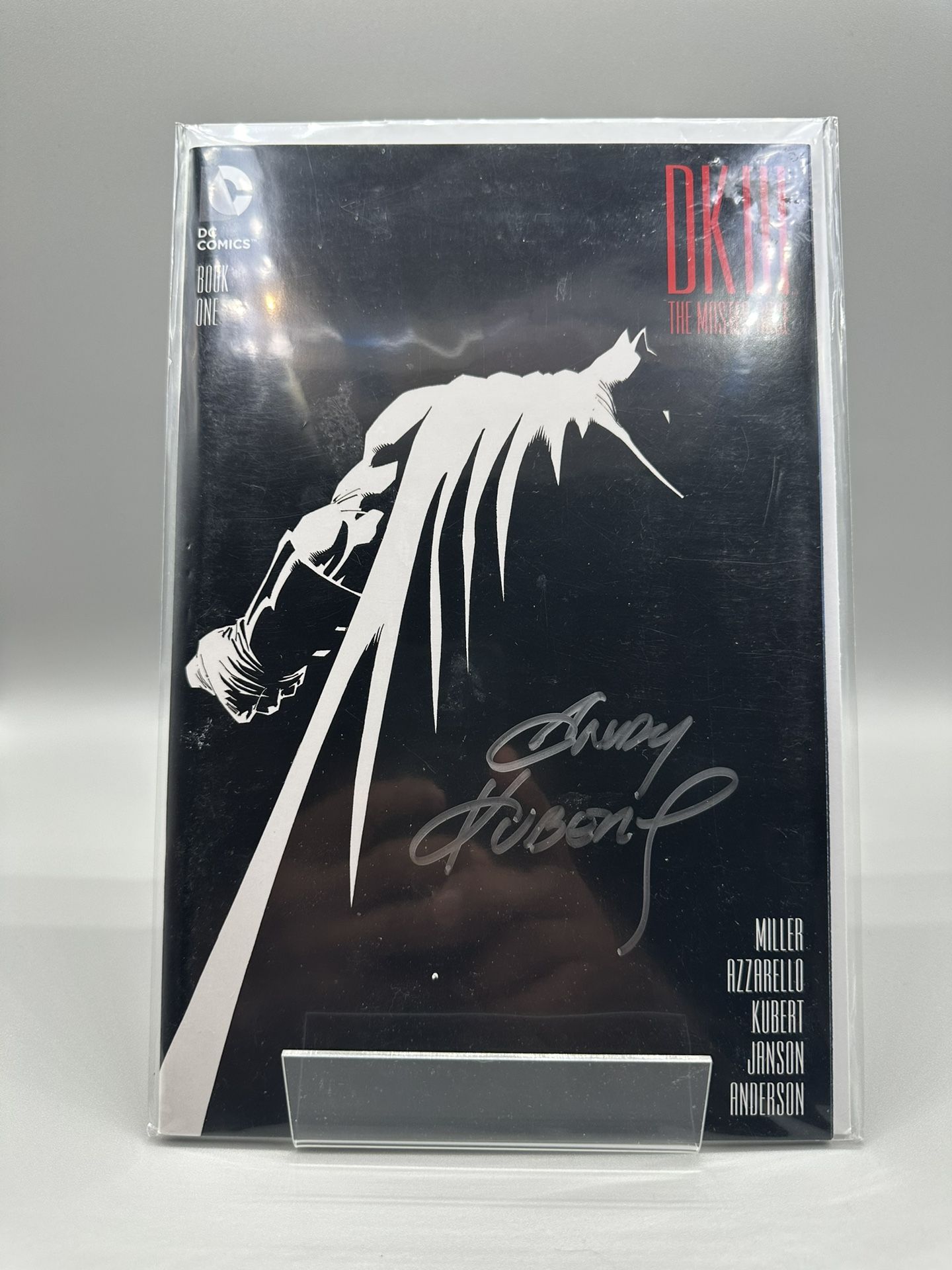 Dark Knight III: The Master Race Written by Frank Miller & Brian Azzarello Signed By Andy Kubert