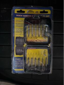 NEW SCREW REMOVAL SET