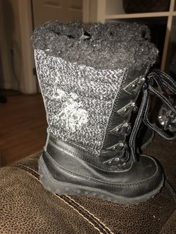 Us polo winter boots 6c
