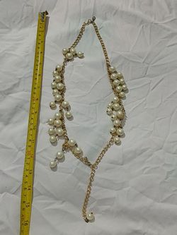 WOMENS 16 INCH ARTIFICIAL PEARL NECKLACE