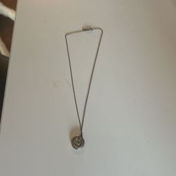 Authentic David Yurman Cable Pendant Necklace – Sterling Silver