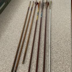 Vintage Wooden Arrows