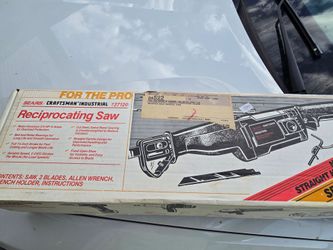 New Old Stock (NOS) Sears / Craftsman Industrial 3/4 HP Reciprocating Saw (Model 9-27120).