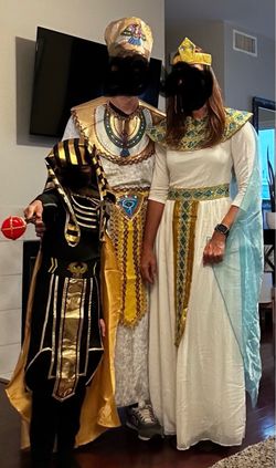 Ancient Egypt family costume