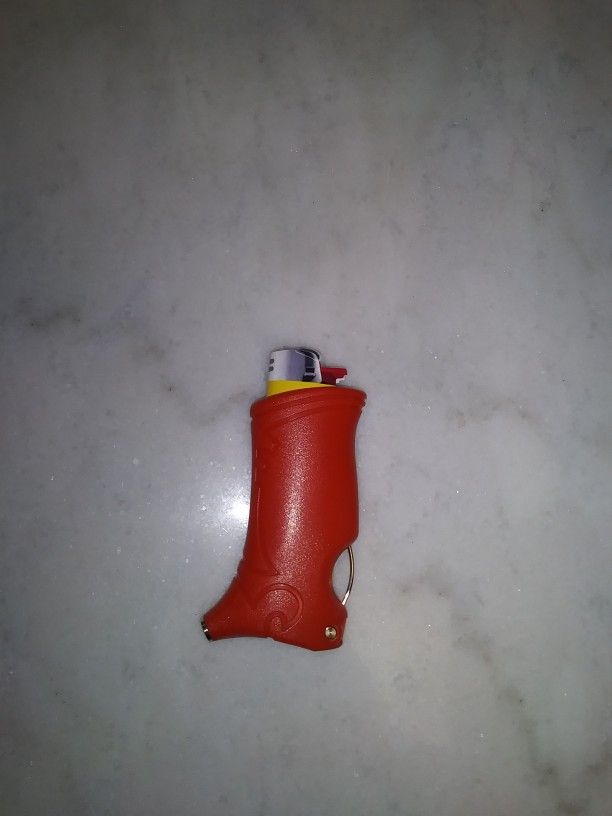 Red Toker Poker Lighter Sleeve