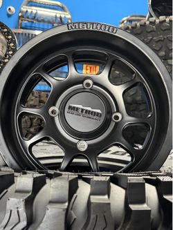 On Sale. BF GOODRICH KM3 32x10-15 tires with 15x7 4x156 Beadgrip wheels  for RZR KAWASAKI SPEED UTV SXS (We Finance…