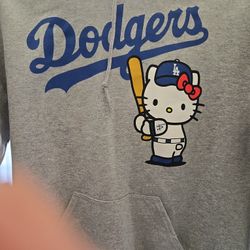 Hello Kitty Dodgers Hoodie 