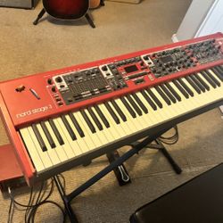 Nord Stage 3 Hammer Action 76 Key WITH Seat and Stand